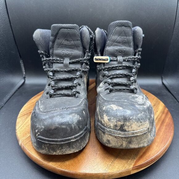 New Balance Mens Size 9.5 4E Industrial Work Boots MID989G1 Black Extra Wide - Picture 2 of 8